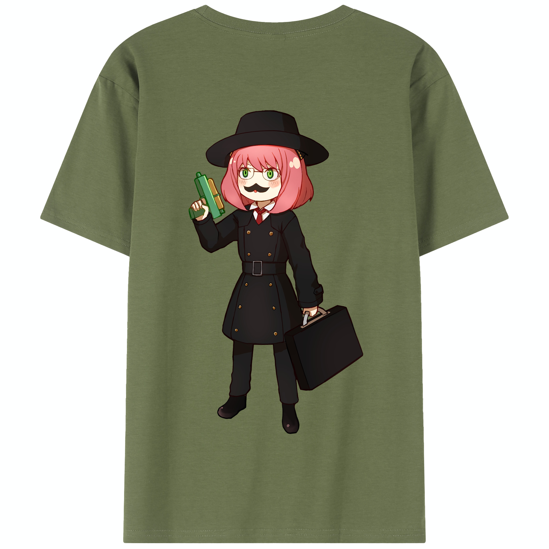 （画像用） SPY×FAMILY间谍家家酒 綿100％半袖Tシャツ（背面プリント）